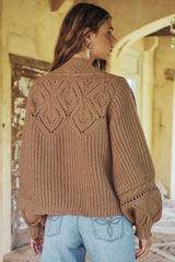 Mulberry Knit Cardigan - Toasted Almond
