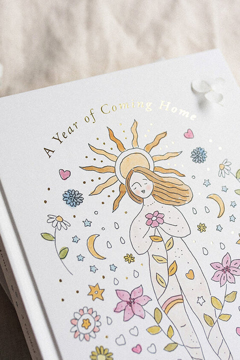 A Year of Coming Home - Guided Self-Love Journal
