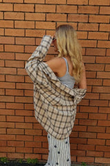 Nashville Canyon Flannel Shirt - Stone
