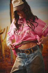 Neigh Sayer LS Tee - Pink