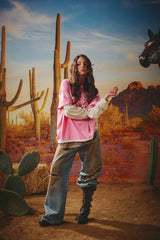 Neigh Sayer LS Tee - Pink