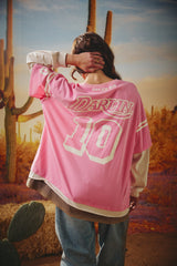 Neigh Sayer LS Tee - Pink