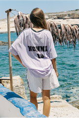 Nonna's Racing Tee - Lilac