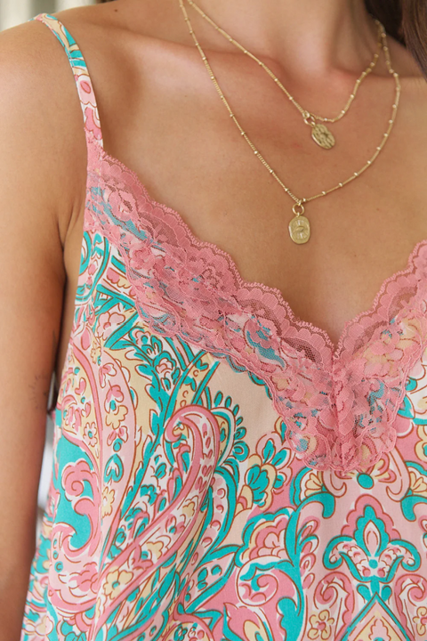 Oakes Cami - Ocean Lullaby Print