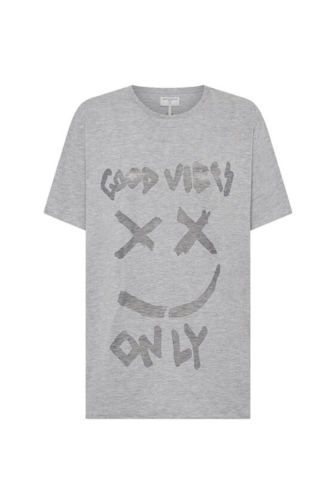 Good Vibes Only Oversized Tee