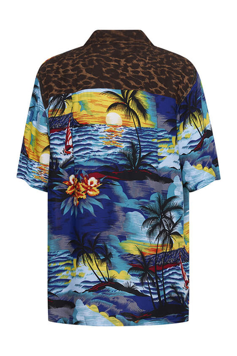 Utopia Leopard Print Hawaiian Shirt