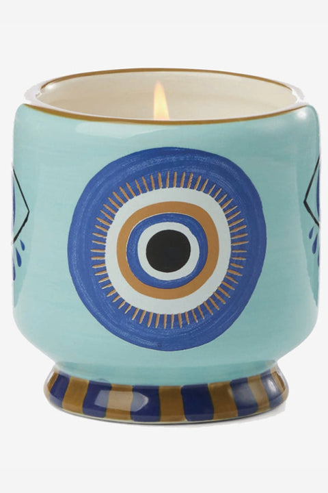 Paddywax A Dopo Eye Ceramic Candle - Incense and Smoke