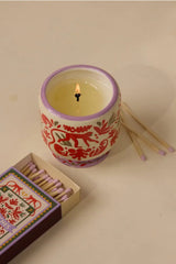 Paddywax A Dopo Monkey Ceramic Candle - Coconut & Amber