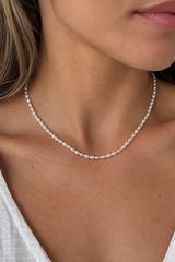 Dainty Pearl Layer Necklace