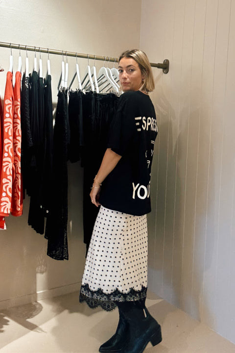 The Espresso Club Tee - Black