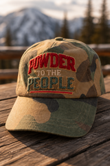 Powder to the People Cap
