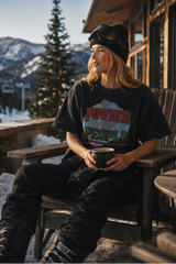 Powder to The People Tee - Black