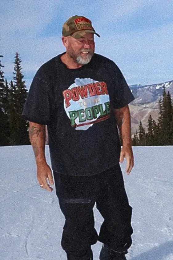Powder to The People Tee - Black
