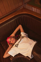 Revolver Oversized Tee - White