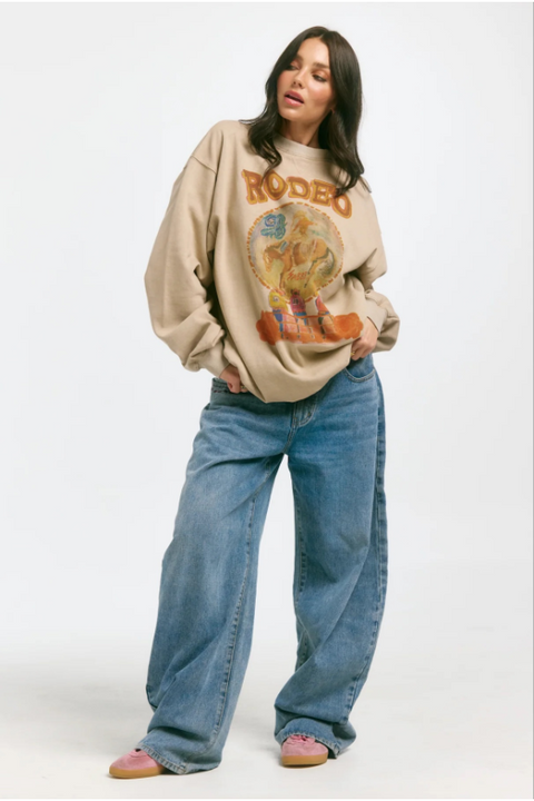 The Who The Buck Cares Jumper - Stone