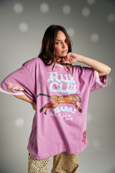 The Run Club Tee - Pink