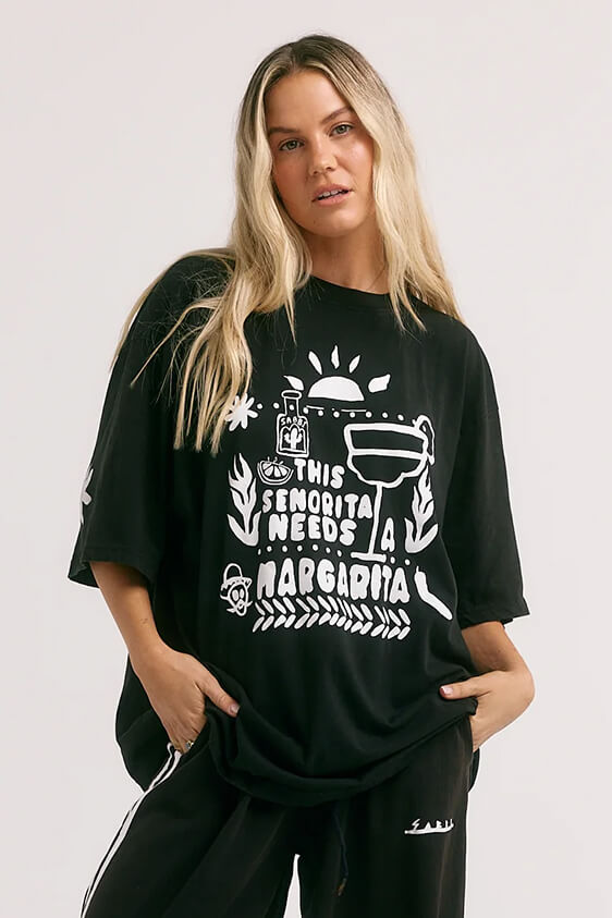 The Margie Tee - Black