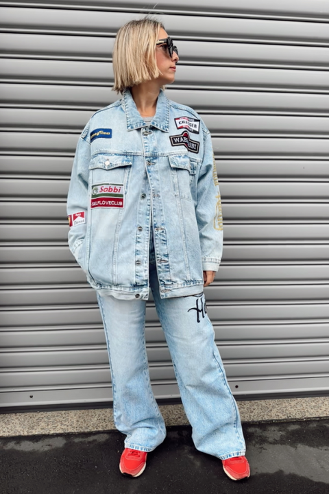 Mermaid Racing Denim Jean