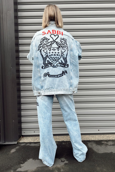 Mermaid Racing Denim Jean