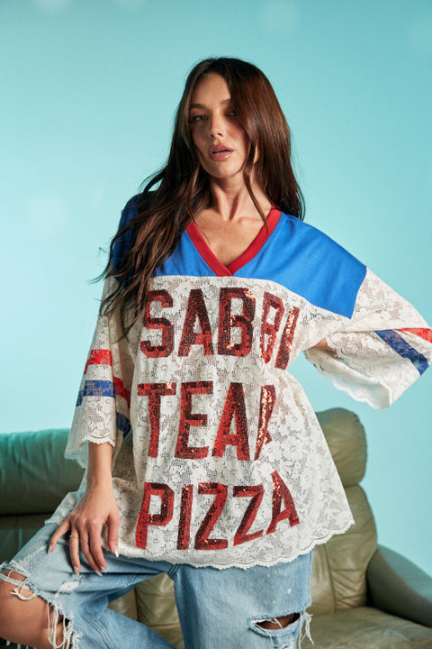 Team Love Jersey - Cream Lace - COMING SOON
