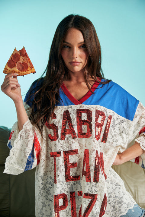 Team Love Jersey - Cream Lace - COMING SOON