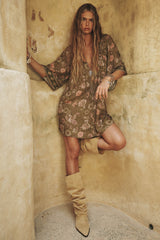 Swan Lake Tunic Dress - Sage