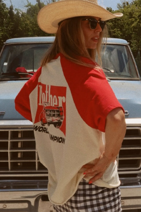 World Champion Mother Raglan Tee