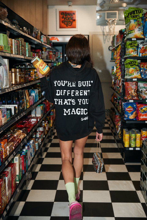 Self love club hoodie - black