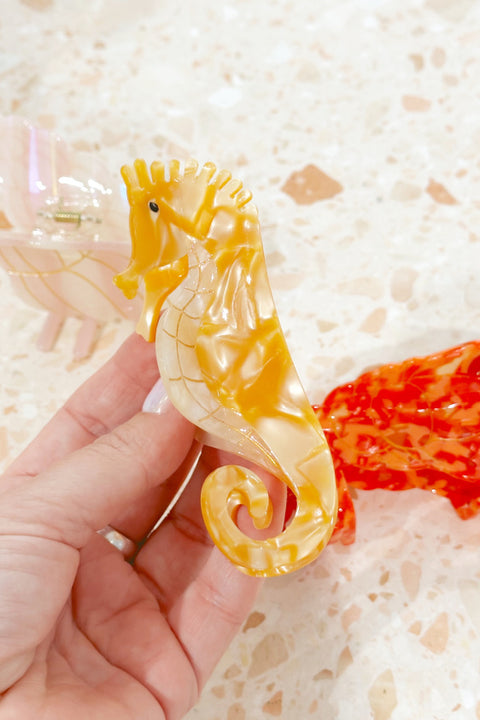 Sea horse Claw Clip