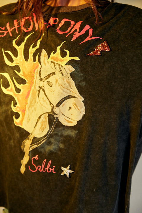 Show Pony Bling Tee - Black