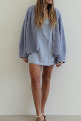 Sienna knit - Dusty blue
