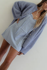 Sienna knit - Dusty blue