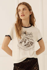 Silver Spring Tee - Vintage Cream Cream