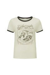 Silver Spring Tee - Vintage Cream Cream