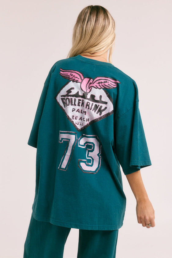 Skate Don't Hate Tee - Teal