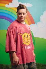 The Smiley Guy Tee - Red