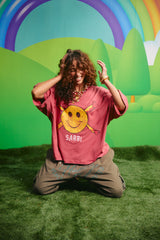 The Smiley Guy Tee - Red