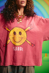 The Smiley Guy Tee - Red