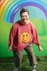 The Smiley Guy Tee - Red