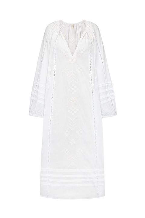 Sandbar Gown - White