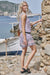 Sienna Sleeveless Tunic Dress - Lilac
