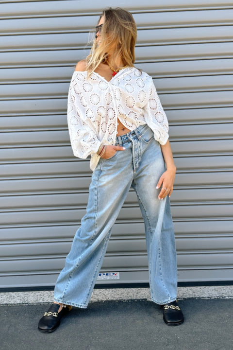 Yaya Blouse - Antique White