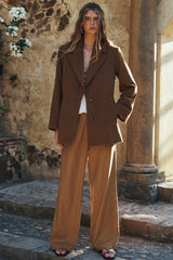 Dilettante Coat - Brick