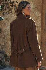 Dilettante Coat - Brick