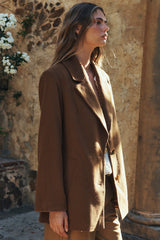 Dilettante Coat - Brick