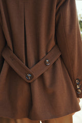 Dilettante Coat - Brick