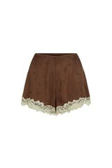 Dubois Lace Short - Fudge