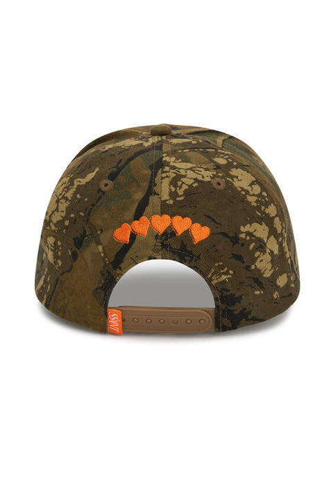 SŚAINT Camo Five Panel Cap