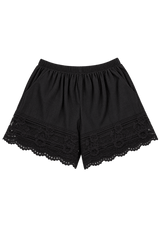 Sunday Lace Shorts - Noir ** PRE ORDER