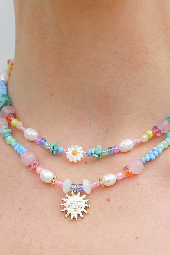 Rainbow Sun Necklace
